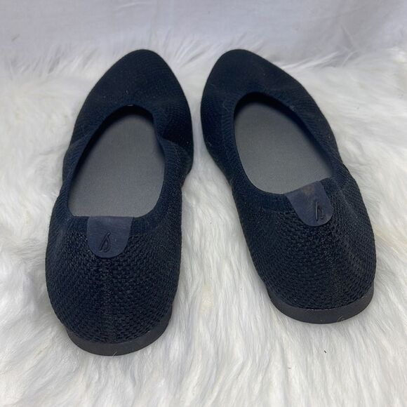 Allbirds Tree Breezers Black Ballet Flats Sz 7 - Picture 4 of 7